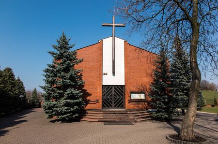 Church of St. Gregory the Great in Warsaw, Polandの写真素材