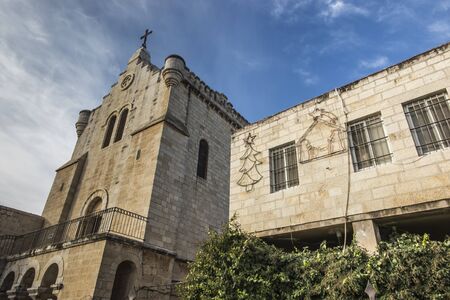 Carmel of the holy Child Jesus in Bethlehem. A place related, among others, to the stay of Mariam...