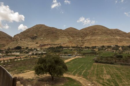 The Mount of Temptations of Jesus in Jericho, Israel, Palestinian Authority