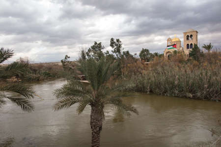 Qasr el Yahud near Jericho, according to tradition it is the place where the Israelites crossed the...
