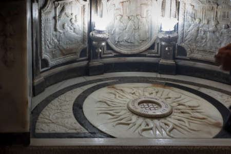 Ein Kerem, Israel January 28, 2020: Church John the Baptist, Jesus Chrystus predecessor. The traditional residence of St. Elizabeth and Zechariah, and the birthplace of John the Baptist. Ein Karemのeditorial素材