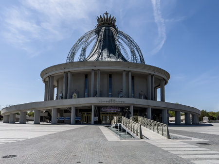 Sanctuary of Our Lady of the Star of the New Evangelization and St. John Paul II in Torun, Polandのeditorial素材