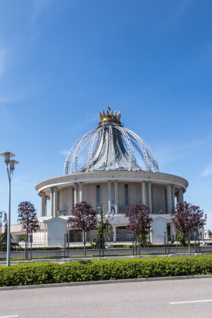 Sanctuary of Our Lady of the Star of the New Evangelization and St. John Paul II in Torun, Polandのeditorial素材