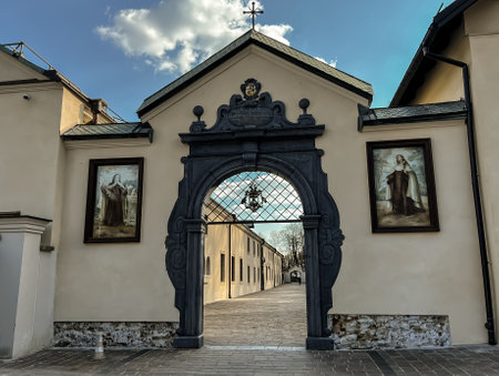 Discalced Carmelite Monastery in Czerna, Poand - a male Discalced Carmelite monastery in the village of Czerna in the Lesser Poland Voivodeship; double sanctuary: Our Lady of the Scapular and St. Rafal Kalinowski.の写真素材