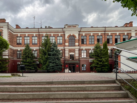 One of the buildings of the PANS Aviation Center in Chelm, Poland.