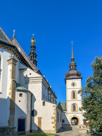 Church of the Holy Trinity and Saint Clara in Stary Sacz, Poland â€“ a Roman Catholic monastery...