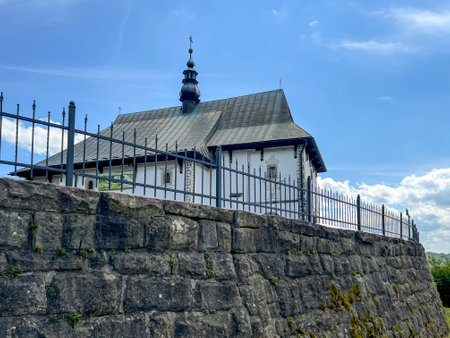 The parish church of Saints Andrew Swierad and Benedict in Tropie - Romanesque church from the turn...