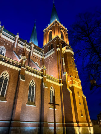 Archcathedral Basilica of the Holy Family in CzÄ™stochowa â€“ a neo-Gothic, three-nave Roman...