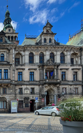 Klodzko, Poland, September 3, 2025: The Town Hall in Klodzko, Poland.