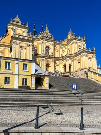 Wambierzyce, Poland, September 4, 2025: Basilica of the Visitation of the Blessed Virgin Mary, Sanctuary of Wambierzyce, Queen of Families, Patroness of the Klodzko Region.のeditorial素材