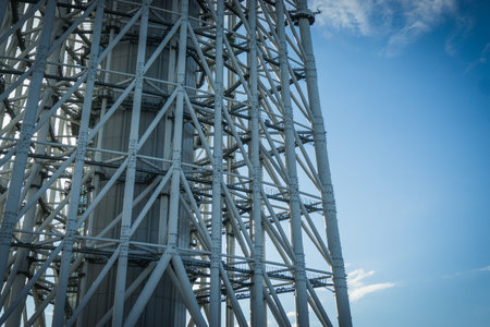 a part of tokyo skytreeのeditorial素材