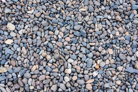 Gravel, Pebble texture background, Small stones on the ground. Pattern of small gravel, grit or...