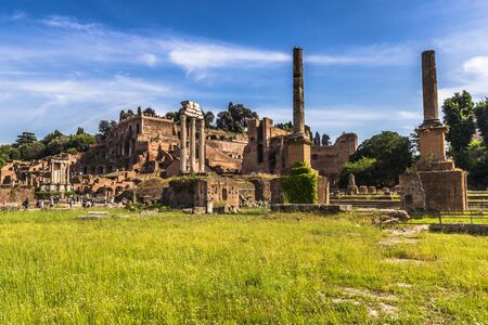 May 30, 2016: Panorama of the Forums , Rome
