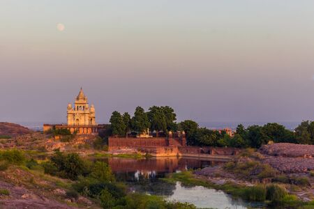 Jaswant Thada mausoleum in Jodhpur, Indiaの写真素材