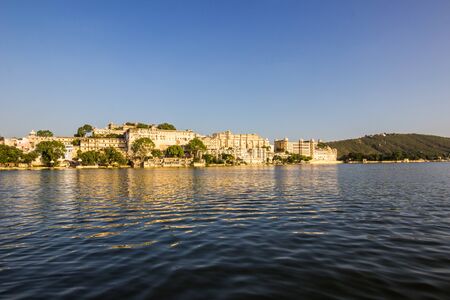 November 07, 2014: Pichola lake in Udaipur, Indiaのeditorial素材