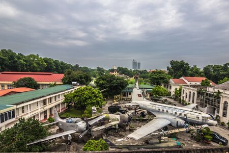 September 16, 2014 - Military museum in Hanoi, Vietnam