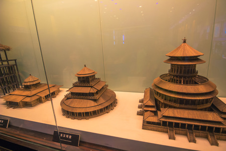 Beijing, China - July 20, 2014: The Temple of Heaven complexのeditorial素材