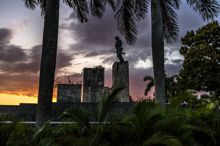 Santa Clara, Cuba - April 02, 2016: Che Guevara memorial in Santa Clara, Cuba