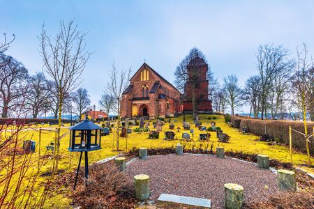 Skokloster, Sweden - April 1, 2017: Skokloster Church, Swedenのeditorial素材