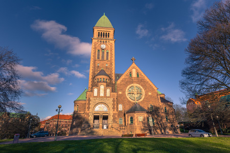Gothenburg, Sweden - April 14, 2017: Vasa Church in Gothenburg, Swedenのeditorial素材
