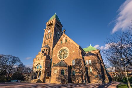 Gothenburg, Sweden - April 14, 2017: Vasa Church in Gothenburg, Swedenのeditorial素材
