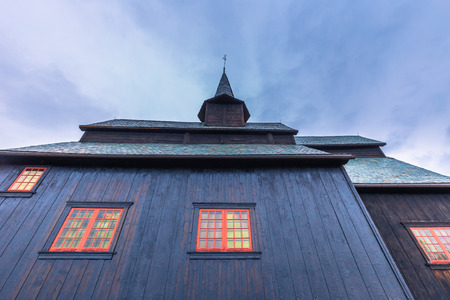 Hore, Norway - May 14, 2017: Hore Stave Church, Norwayのeditorial素材