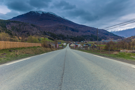 Oye, Norway - May 14, 2017: Oye Stave Church, Norwayのeditorial素材
