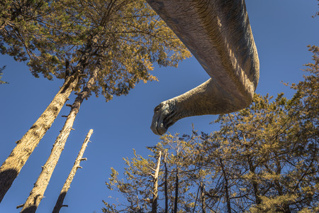 Sucre's Dinosaur Park - July 23, 2017: Sucre's Dinosaur Park, Boliviaのeditorial素材