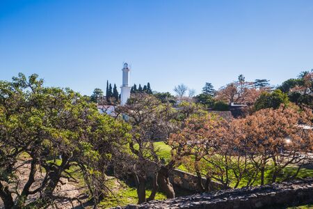 Old town of Colonia Del Sacramento, Uruguayの写真素材