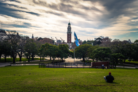 Buenos Aires - July 01, 2017: Historic center of Buenos Aires, Argentinaのeditorial素材
