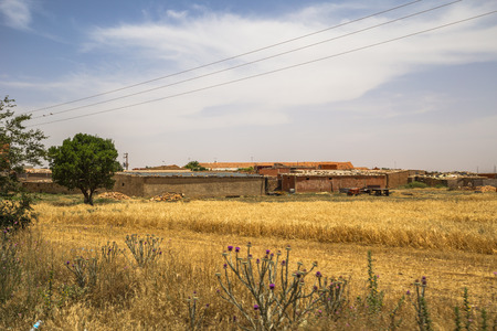 Small village in the countryside of Algeriaの写真素材