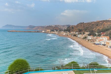 Coast of Beni Saf, Algeriaの写真素材