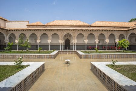 Tlemcen - June 01, 2017: El Mechouar citadel in Tlemcen, Algeriaのeditorial素材
