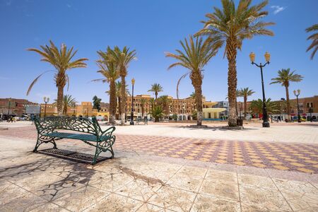 Historic center of Bechar, Algeriaの写真素材