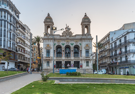 Oran - June 02, 2017: The Opera building of Oran, Algeriaのeditorial素材