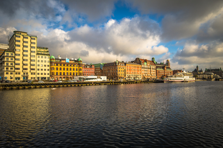 Malmo - October 22, 2017: Coastline of Malmo, Swedenのeditorial素材