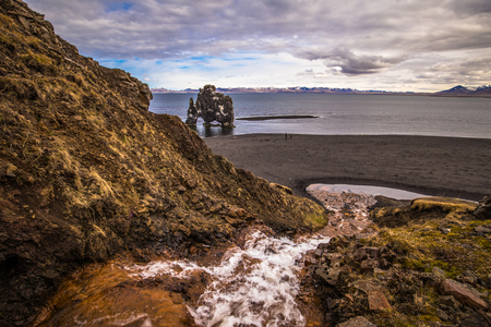 Hvitserkur - May 08, 2018: Landscape of Hvitserkur, Icelandの写真素材