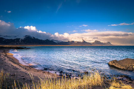 Snaefellsjoekull  - May 02, 2018: Snaefellsjoekull national park, Icelandのeditorial素材