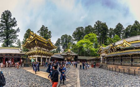 Nikko - May 22, 2019: Toshogu shrine in Nikko, Japanのeditorial素材