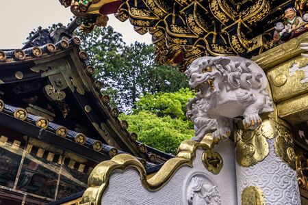 Nikko - May 22, 2019: Toshogu shrine in Nikko, Japanのeditorial素材