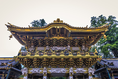 Nikko - May 22, 2019: Toshogu shrine in Nikko, Japanのeditorial素材