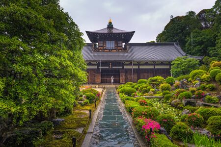 Kyoto - May 28, 2019: Buddhist temple of Tofukuji in Kyoto, Japanのeditorial素材