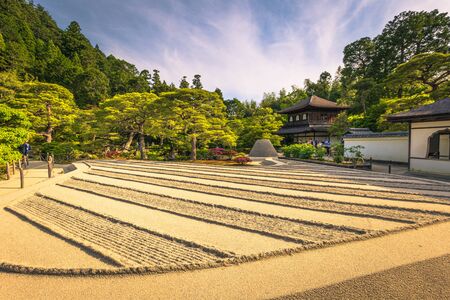 Kyoto - May 30, 2019: Ginkakuji, the Silver Pavilion in Kyoto, Japanのeditorial素材