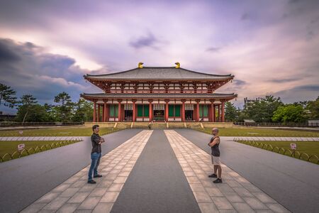 Nara - May 31, 2019: The Kofuku-ji Buddhist temple in Nara, Japanのeditorial素材