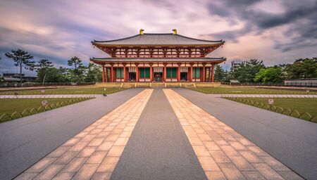 Nara - May 31, 2019: The Kofuku-ji Buddhist temple in Nara, Japanのeditorial素材