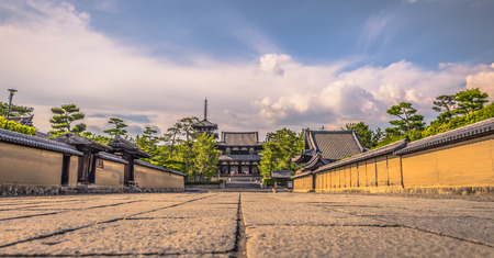 Ikaruga - June 03, 2019: The Horyu-Ji, temple in Irakuga, Nara Perfecture, Japanのeditorial素材