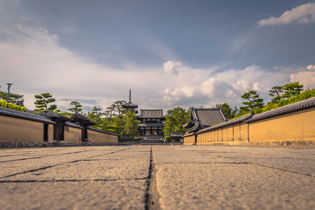 Ikaruga - June 03, 2019: The Horyu-Ji, temple in Irakuga, Nara Perfecture, Japanのeditorial素材
