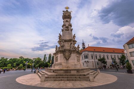 Budapest - June 22, 2019: The Fisherman's Bastion in the Buda side of Budapest, Hungaryのeditorial素材