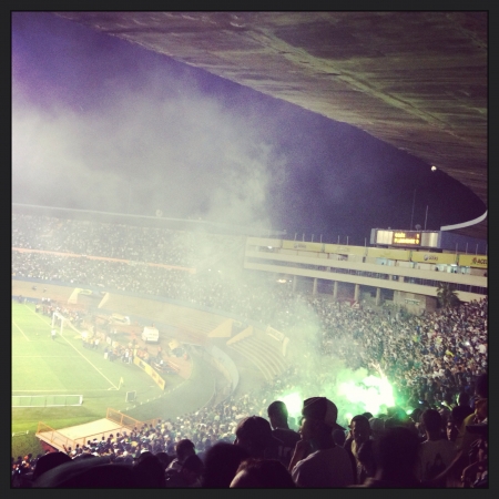 Indoor stadium of Brazil football gamesの素材