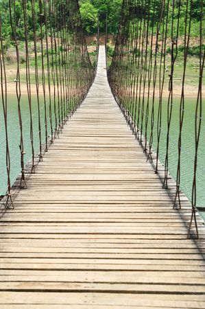 wooden bridge